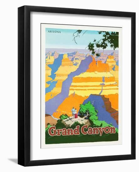 Grand Canyon-Oscar M. Bryn-Framed Art Print