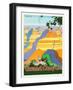 Grand Canyon-Oscar M. Bryn-Framed Art Print