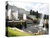 Grand Cascade at Peterhof Palace (Petrodvorets), St. Petersburg, Russia, Europe-Yadid Levy-Stretched Canvas