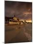 Grand Case, Il Nettuno and Beach at Sunset, St. Martin, French West Indies, Caribbean-Walter Bibikow-Mounted Photographic Print