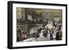 Grand Celebration at Palace of Versailles, 1840-1850, by Eugene Louis Lami (1800-1890)-null-Framed Giclee Print