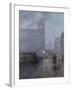 Grand Central and the Biltmore in Hazy Twilight-Lowell Birge Harrison-Framed Giclee Print