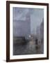 Grand Central and the Biltmore in Hazy Twilight-Lowell Birge Harrison-Framed Giclee Print