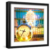 Grand Central Clock, New York-Tosh-Framed Art Print