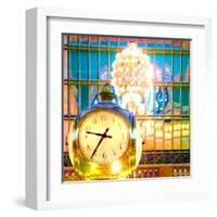 Grand Central Clock, New York-Tosh-Framed Art Print