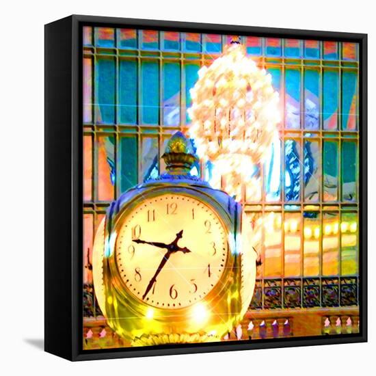 Grand Central Clock, New York-Tosh-Framed Stretched Canvas