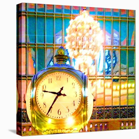 Grand Central Clock, New York-Tosh-Stretched Canvas