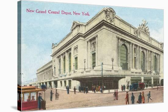 Grand Central Depot, New York City-null-Stretched Canvas