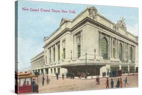 Grand Central Depot, New York City-null-Stretched Canvas