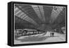 Grand Central Depot, New York, Interior View.-null-Framed Stretched Canvas