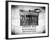 Grand Central Dining Concourse Sign - Grand Central Terminal - Manhattan - New York City-Philippe Hugonnard-Framed Photographic Print