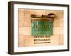 Grand Central Dining Concourse Sign - Grand Central Terminal - Manhattan - New York City-Philippe Hugonnard-Framed Art Print