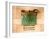 Grand Central Dining Concourse Sign - Grand Central Terminal - Manhattan - New York City-Philippe Hugonnard-Framed Art Print