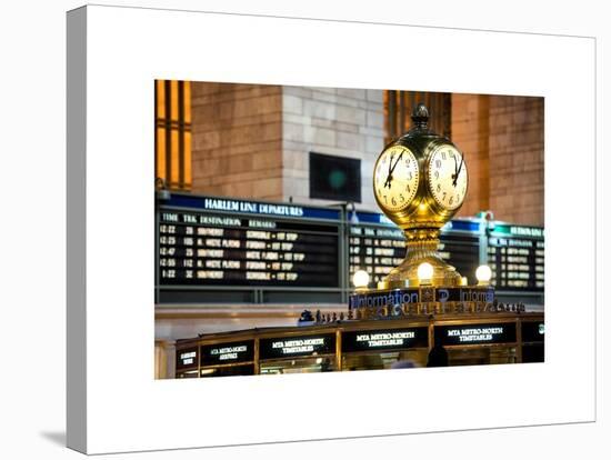 Grand Central Dining Concourse Sign - Grand Central Terminal - Manhattan - New York City-Philippe Hugonnard-Stretched Canvas