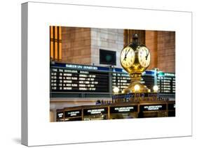 Grand Central Dining Concourse Sign - Grand Central Terminal - Manhattan - New York City-Philippe Hugonnard-Stretched Canvas