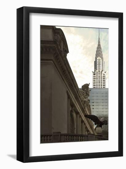 Grand Central Eagle II-Richard James-Framed Art Print