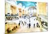 Grand Central NYC-Philippe Hugonnard-Mounted Giclee Print
