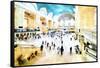 Grand Central NYC-Philippe Hugonnard-Framed Stretched Canvas