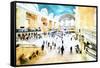 Grand Central NYC-Philippe Hugonnard-Framed Stretched Canvas