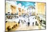 Grand Central NYC-Philippe Hugonnard-Mounted Giclee Print