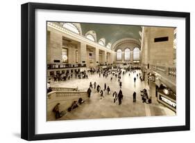 Grand Central Station - 42nd Street - Manhattan - New York City - United States-Philippe Hugonnard-Framed Photographic Print