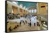 Grand Central Station - 42nd Street - Manhattan - New York City - United States-Philippe Hugonnard-Framed Stretched Canvas