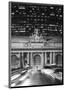 Grand Central Station at Night-Chris Bliss-Mounted Art Print
