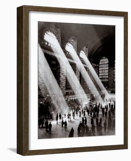 Grand Central Station, c.1930-null-Framed Art Print