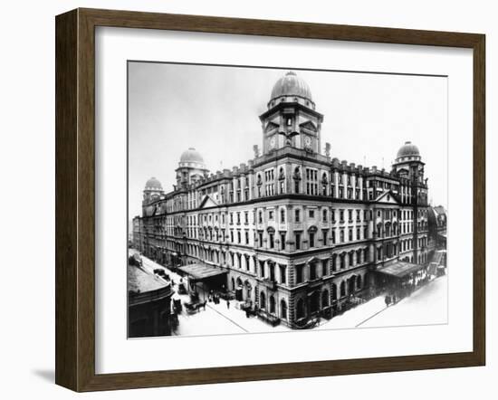 Grand Central Station, Ca. 1900-null-Framed Photographic Print