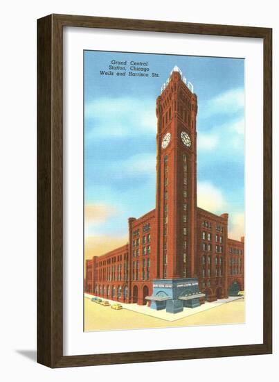 Grand Central Station, Chicago-null-Framed Art Print