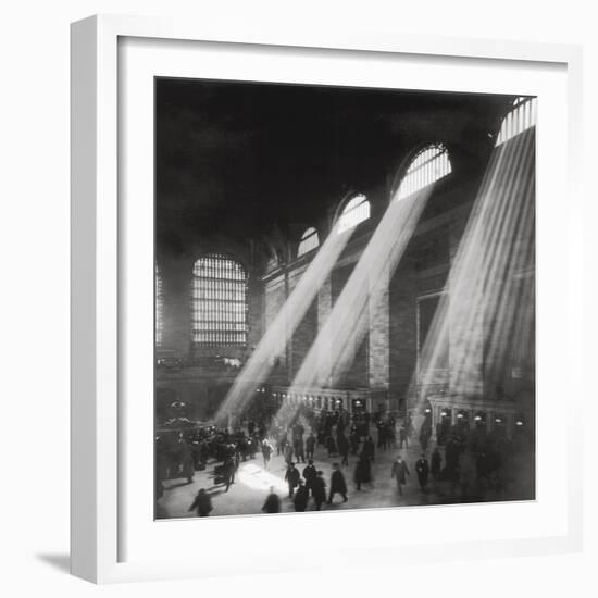 Grand Central Station, Evening-The Chelsea Collection-Framed Giclee Print