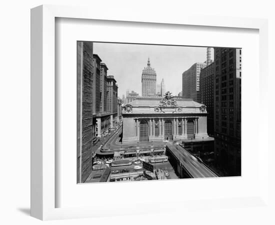 Grand Central Station in Manhattan-null-Framed Photographic Print