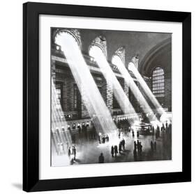 Grand Central Station , New York , 1934-Hal Morey-Framed Art Print