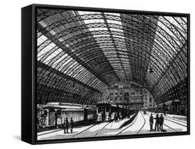 Grand Central Station, New York City, 19th Century-null-Framed Stretched Canvas