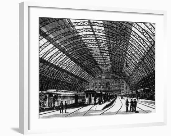 Grand Central Station, New York City, 19th Century-null-Framed Photo