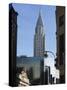 Grand Central Station Terminal Building and the Chrysler Building, New York, USA-Amanda Hall-Stretched Canvas