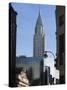 Grand Central Station Terminal Building and the Chrysler Building, New York, USA-Amanda Hall-Stretched Canvas