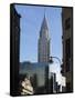 Grand Central Station Terminal Building and the Chrysler Building, New York, USA-Amanda Hall-Framed Stretched Canvas