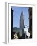 Grand Central Station Terminal Building and the Chrysler Building, New York, USA-Amanda Hall-Framed Photographic Print