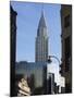 Grand Central Station Terminal Building and the Chrysler Building, New York, USA-Amanda Hall-Mounted Photographic Print