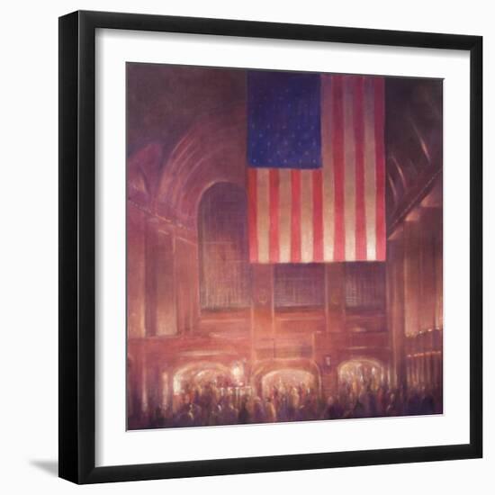 Grand Central Station-Lincoln Seligman-Framed Giclee Print