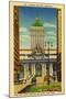 Grand Central Terminal and New York Central Building, East 42nd Street and Park Avenue-null-Mounted Giclee Print