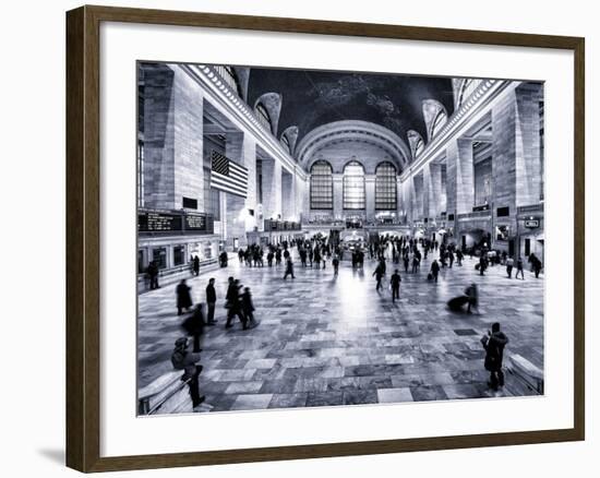 Grand Central Terminal at 42nd Street and Park Avenue in Midtown Manhattan in New York-Philippe Hugonnard-Framed Photographic Print