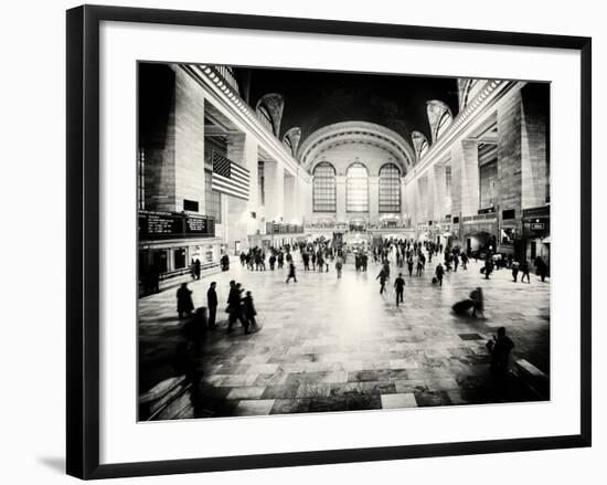 Grand Central Terminal at 42nd Street and Park Avenue in Midtown Manhattan in New York-Philippe Hugonnard-Framed Photographic Print