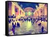 Grand Central Terminal at 42nd Street and Park Avenue in Midtown Manhattan in New York-Philippe Hugonnard-Framed Stretched Canvas