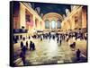 Grand Central Terminal at 42nd Street and Park Avenue in Midtown Manhattan in New York-Philippe Hugonnard-Framed Stretched Canvas