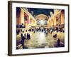 Grand Central Terminal at 42nd Street and Park Avenue in Midtown Manhattan in New York-Philippe Hugonnard-Framed Photographic Print