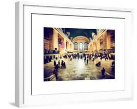 Grand Central Terminal at 42nd Street and Park Avenue in Midtown Manhattan in New York-Philippe Hugonnard-Framed Art Print