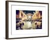 Grand Central Terminal at 42nd Street and Park Avenue in Midtown Manhattan in New York-Philippe Hugonnard-Framed Art Print