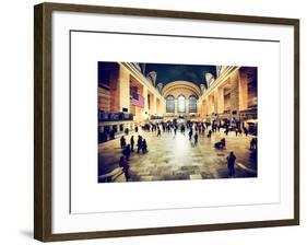 Grand Central Terminal at 42nd Street and Park Avenue in Midtown Manhattan in New York-Philippe Hugonnard-Framed Art Print